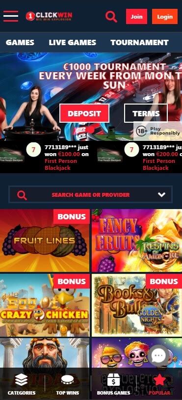 1clickwin Casino Download