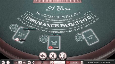 21 Burn Blackjack Bwin