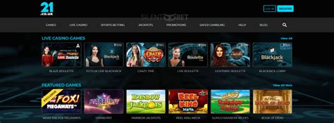 21 Co Uk Casino Login