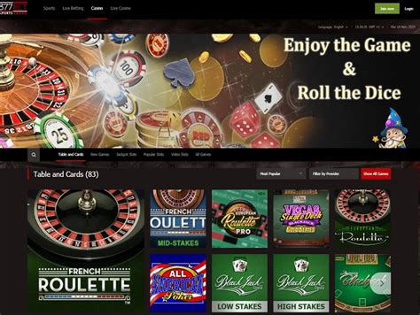 377bet Casino Login