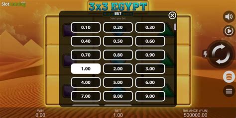 3x3 Egypt Hold The Spin Betfair