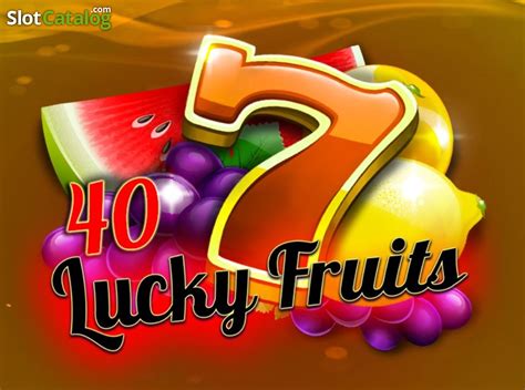 40 Lucky Fruits Leovegas