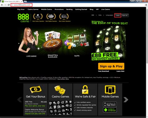 888 Casino Login Reino Unido