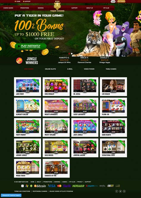 888 Tiger Casino Movel