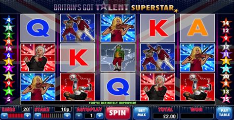 A Gra Bretanha S Got Talent Superstar Slots
