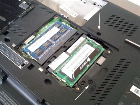 A Lenovo W520 Slots Dimm