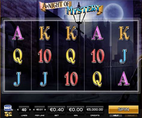 A Night Of Mystery Slot - Play Online