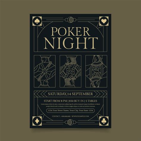 A Noite De Poker Cartaz