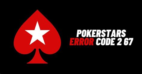 A Pokerstars Erro Forum