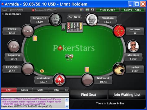 A Pokerstars Online Casino