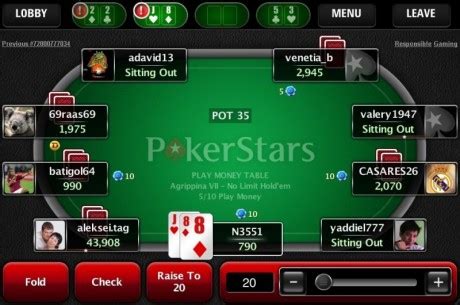 A Pokerstars Ue Aplicativo Para Celular Baixar