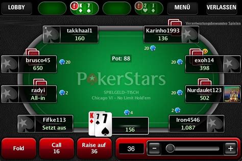 A Pokerstars Ue Iphone