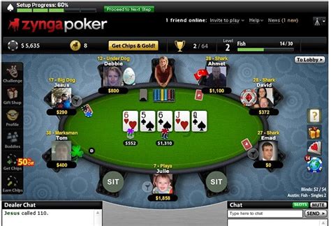 A Zynga Texas Holdem