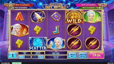 Age Of The Gods Fate Sisters Slot Gratis