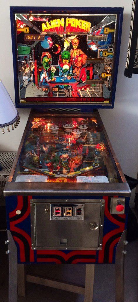 Alien Poker Maquina De Pinball Preco