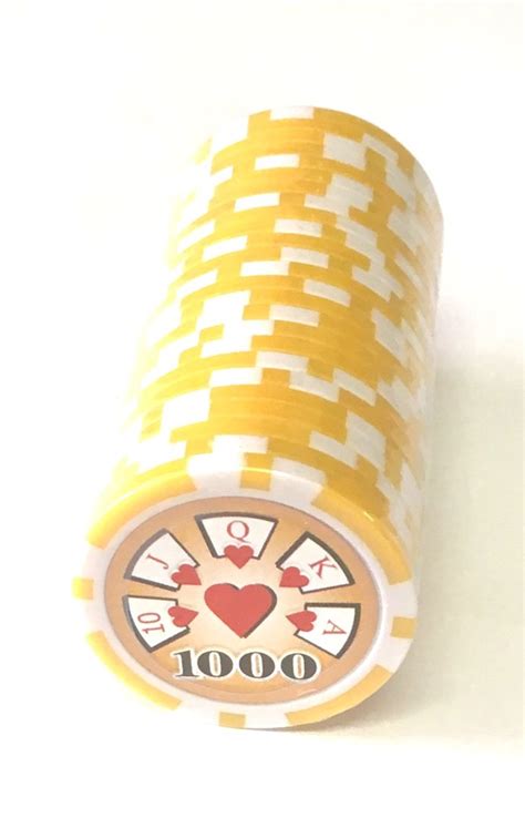 Amarelo Fichas De Poker Do Reino Unido