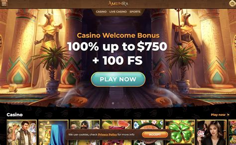 Amunra Casino Login