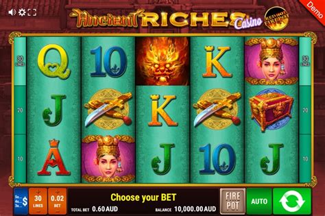 Ancient Riches Casino Red Hot Firepot Slot Gratis