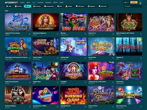 Arcanebet Casino Online