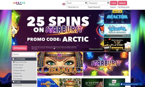 Arctic Spins Casino Login