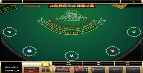 Atlantic City Blackjack Vencedor Milhoes