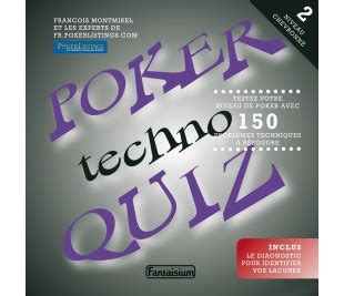 Avis Poker Techno Quiz