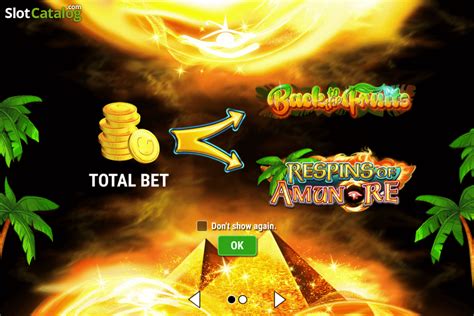 Back To The Fruits Respins Of Amun Re Bwin