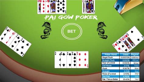 Bancario Pai Gow Poker