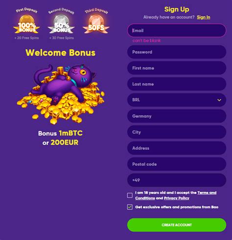 Baqto Casino Login