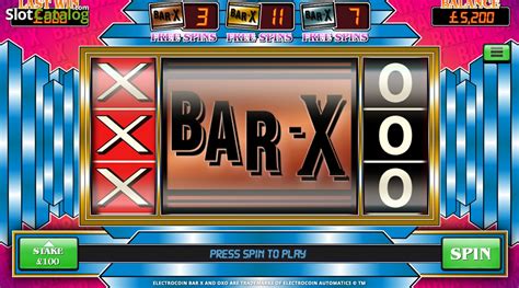 Bar X Colossal Slot Gratis