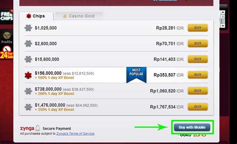 Beli Chip Zynga Poker Dengan Pulsa