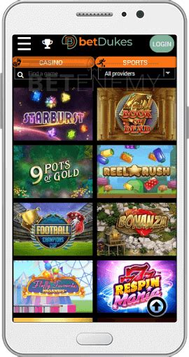 Betdukes Casino Mobile