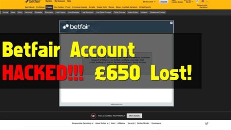 Betfair Player Complains That He Lost Everything