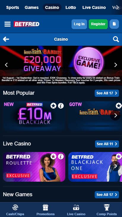 Betfred Casino Mobile