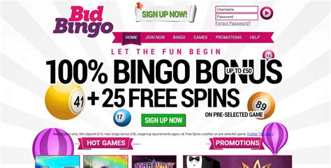 Bid Bingo Casino Codigo Promocional
