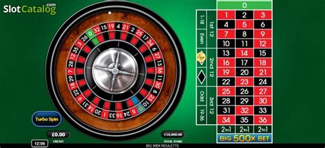 Big 500x Roulette Slot Gratis