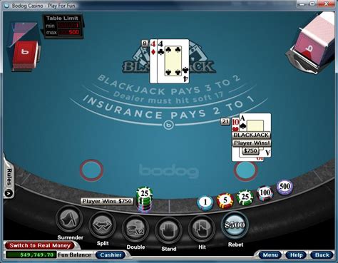 Blackjack Fins De Semana Bovada