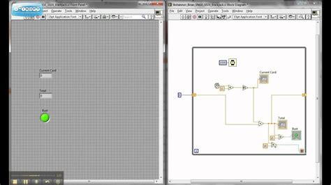 Blackjack Labview