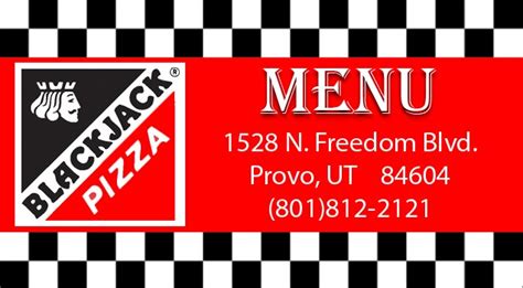 Blackjack Pizza De Provo Utah