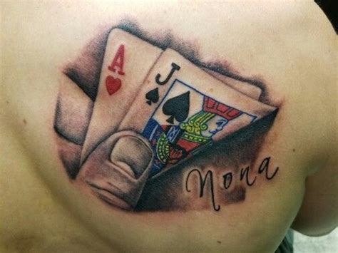 Blackjack Tatuagem Fonte