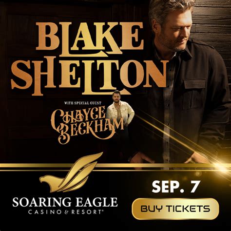 Blake Shelton Jusante Casino