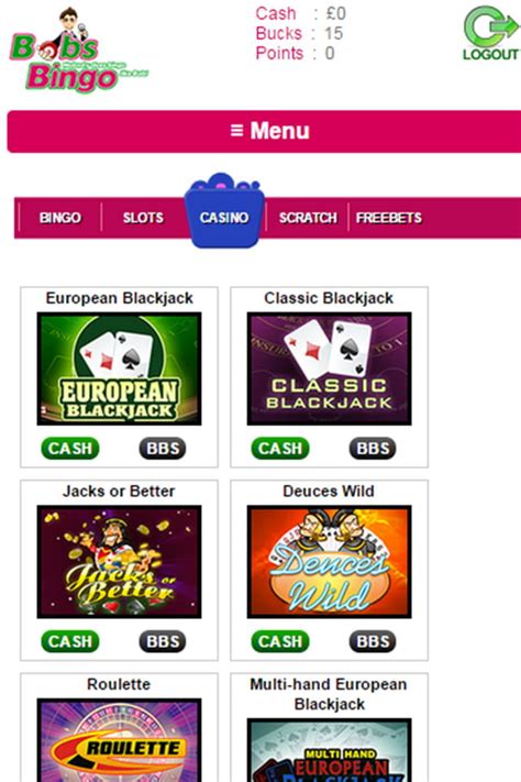 Bobs Bingo Casino Brazil