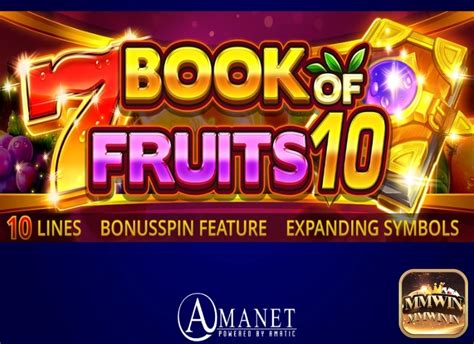 Book Of Fruits 10 Betano