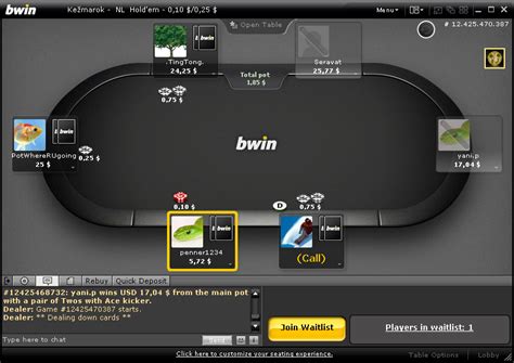 Bwin Poker Alterar Idioma