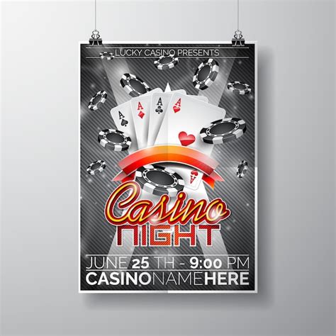 Casino Cartaz Modelo