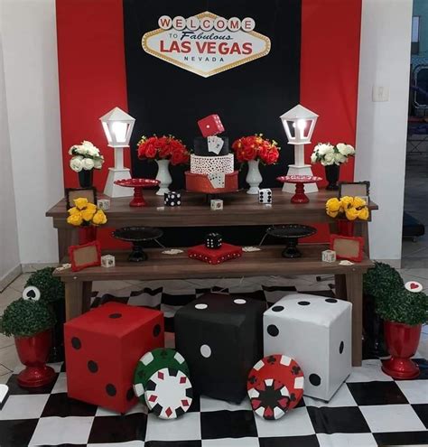 Casino Decoracao Para Uma Festa De Aluguer