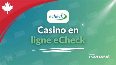 Casino En Ligne Echeck