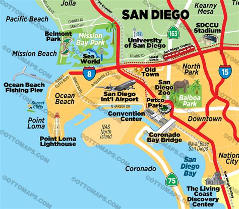 Casinos Do Condado De San Diego Mapa
