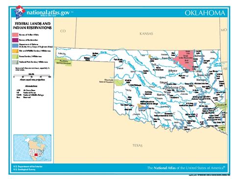 Cassinos Indigenas Oklahoma Mapa