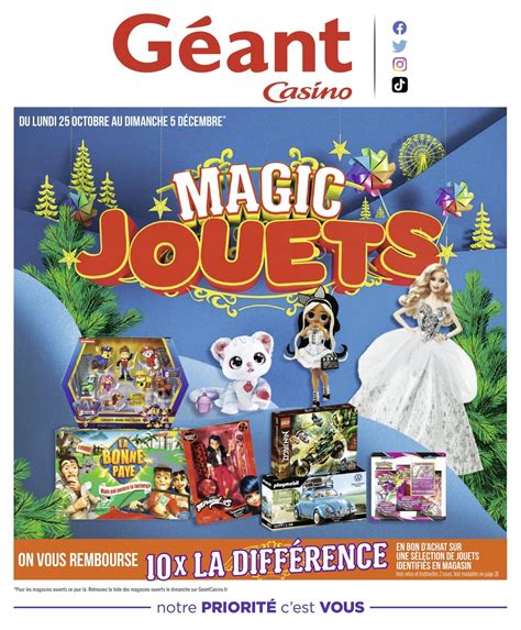 Catalogo Jouet Geant Casino Angers